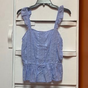 Blue top from TJ Maxx! Super cute just too big on me!